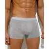Боксеры мужские с открытой резинкой omsa viscose omb 3234 grigio chiaro melange, , 54 (3XL), OMSA, - 1