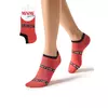 Женские укороченные носки c контрастным принтом minimi sport chic 4300 terracotta, , 39-41 (25-27), MINIMI, - 1