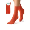 Женские носки c фактурным рисунком «лапша» minimi fresh 4103 terracotta, , 39-41 (25-27), MINIMI, - 1