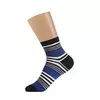 Женские носки в контрастную полоску minimi trend 4205 blu, , 39-41 (25-27), MINIMI, - 1