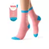 Женские высокие носки с трендовым рисунком minimi trend 4217 rosa antico, , 39-41 (25-27), MINIMI, - 1