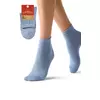 Женские высокие носки с люрексом omsa eco 256 jeans melange, , 39-41 (25-27), OMSA, - 1