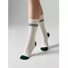 Носки женские conte sport 1104 молочный-зеленый, 25С-191СП, 39-41 (25-27), CONTE ELEGANT,  - 1