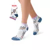 Женские носки с трендовым принтом minimi trend 4210 bianco/jeans, , 39-41 (25-27), MINIMI, - 4