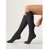 Гольфы женские с шерстью omsa wool style 200 grigio melange, , 39-41 (25-27), OMSA, - 4