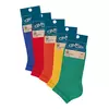 Носки укороченные мужские omsa eco 402 colors rosso, , 39-41 (25-27), OMSA, - 2