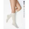 Гольфы женские с шерстью minimi gamb. lana velluto 260 avorio, , 39-41 (25-27), MINIMI, - 3