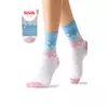 Высокие женские носки с трендовым рисунком minimi trend 4219 bianco/multicolor, , 39-41 (25-27), MINIMI, - 1