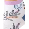 Женские носки с трендовым принтом minimi trend 4210 bianco/jeans, , 39-41 (25-27), MINIMI, - 5