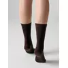 Удлинённые носки с узором conte classic 1123 chocolate, 26С-3СП, 39-41 (25-27), CONTE,  - 2