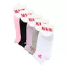 Женские укороченные носки с рисунком «love story» minimi trend 4213 bianco, , 35-38 (23-25), MINIMI, - 2