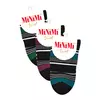 Женские носки в контрастную полоску minimi trend 4205 fuxia, , 39-41 (25-27), MINIMI, - 4
