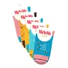 Женские высокие носки с трендовым рисунком minimi trend 4217 rosa antico, , 39-41 (25-27), MINIMI, - 2