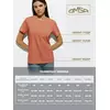 Футболка женская omsa omt_d1201 salmone, , 48 (L), OMSA, - 4
