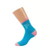 Женские высокие носки с трендовым рисунком minimi trend 4217 blu сhiaro, , 39-41 (25-27), MINIMI, - 3
