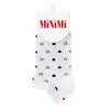 Носки женские с принтом minimi mini trend 4206 bianco, , 39-41 (25-27), MINIMI, - 4