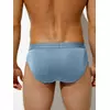 Мужские трусы слипы omsa viscose omb 3224 ice blue, , 46 (M), OMSA, - 4