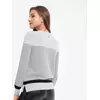 Экстрамягкий фактурный женский джемпер с металлическим блеском 035 серый, 17С-169СП, 170,176-84, CONTE ELEGANT,  - 2