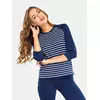 Джемпер женский conte ld 627 синий-белый, 16С-236ТСП, 170,176-88, CONTE ELEGANT,  - 1