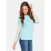 Джемпер женский conte ld 674 лазурный-бежевый, 17С-291ТСП, 170,176-92, CONTE ELEGANT,  - 1