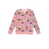 Хлопковый женский свитшот с ярким принтом и надписями ©disney ld 951 pink fun, 18С-726ТСП, 170-92, CONTE ELEGANT,  - 3