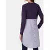Стильная туника conte с имитацией рубашки 831 grape purple, 18С-518ТСП, 170-84-90, CONTE ELEGANT,  - 2