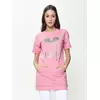 Хлопковая женская туника с мерцающим рисунком ©disney 953 camelia rose, 18С-728ТСП, 170-96-102, CONTE ELEGANT,  - 1