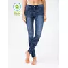 Джинсы женские eco-friendly с принтом "камуфляж" con-93 темно-синий, CON-93, 170-94/S, CONTE ELEGANT,  - 3