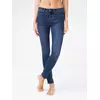 Моделирующие джинсы с лампасами из люрекса con-99 темно-синий, CON-99, 170-90/XS, CONTE ELEGANT,  - 1