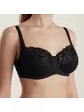 Бюстгальтер с мягкой чашкой и кружевом suprema rb6125 черный, , 75D, CONTE ELEGANT, - 1