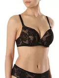 Бюстгальтер push-up на каркасах eva rb1060 черный, , 80B, CONTE ELEGANT, - 1