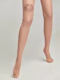 Фантазийные колготки tattoo с рисунком lion 002 natural, , 3, CONTE ELEGANT, - 1
