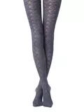 Колготки хлопковые ажурные conte impulse jeans, , 2, CONTE ELEGANT, - 1