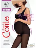 Колготки женские для беременных премиального качества «mommy» nero, , 2, CONTE ELEGANT, - 1