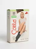 Носки женские conte microfibra 50 (1 пара) bronz, , 36-39 (23-25), CONTE ELEGANT, - 1