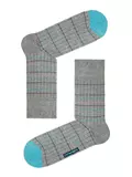Носки мужские diwari happy 036 серый-бирюза, , 42-43 (27), DIWARI, - 1