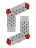 Носки мужские diwari happy 059 серый, , 40-41 (25), DIWARI, - 1