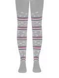 Детские колготки sof-tiki (махровые внутри) с рисунками 398 серый, , 92-98 (14), CONTE-KIDS, - 1
