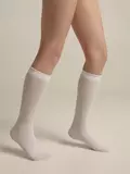 Детские матовые гольфы из микрофибры princess bianco, , 18, CONTE ELEGANT, - 1