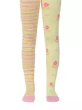 Колготки детские tip-top (весёлые ножки) 357 салатовый, , 80-86 (14), CONTE-KIDS, - 1