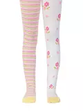 Колготки детские tip-top (весёлые ножки) 14с-79сп 357 белый, , 80-86 (14), CONTE-KIDS, - 1