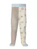 Колготки детские tip-top (весёлые ножки) 356 капучино-серый, , 62-74 (12), CONTE-KIDS, - 1