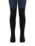 Колготки детские esli 593 черный-т.синий, , 116-122 (18), ESLI, - 1