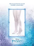 Колготки детские нарядные с рисунками ©disney frozen 40 и вкладышем-раскраской bianco, , 140-146, CONTE ELEGANT, - 1