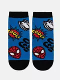 Короткие детские носки с рисунками человек-паук ©marvel 550 синий, , 22, CONTE-KIDS, - 1
