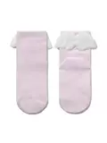 Хлопковые детские носки tip-top с крылышками 389 cветло-розовый, , 18, CONTE-KIDS, - 1