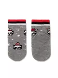 Носки детские новогодние «xmas panda» conte-kids 518, , 11-12, CONTE-KIDS, - 1