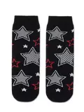 Носки детские махровые sof-tiki "stars" 598 черный-красный, , 16, CONTE-KIDS, - 1