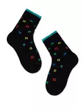 Носки детские esli с рисунками "symbol" 638 черный, , 14, ESLI, - 1