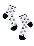 Носки детские esli с рисунками "cats" 658 белый, , 20, ESLI, - 1